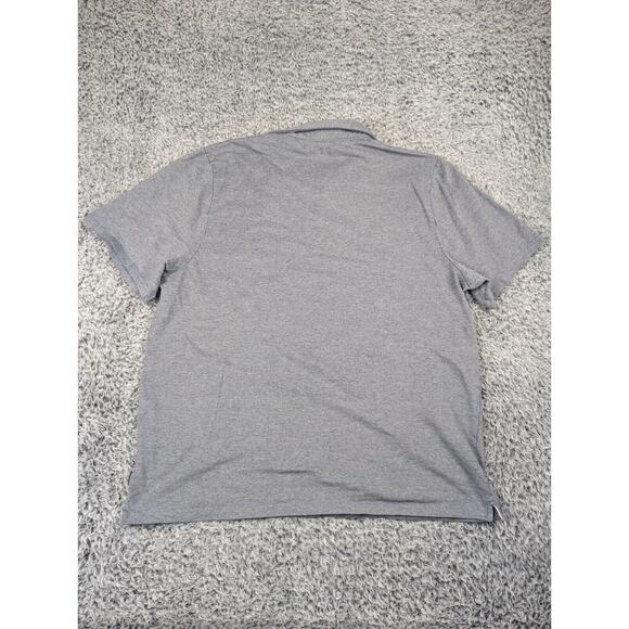 David Bitton Buffalo Shirt Men 2XL XXL Blue Short Sleeve Polo Preppy Casual - Picture 5 of 6